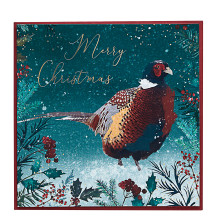 JXC1419 Open Male Traditional Square Christmas Card XBV-123-SC18