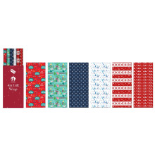 XG1403 4M Roll Wrap Contemporary Asst