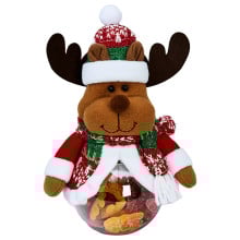 XG2804 Reindeer Plush Treat Jar