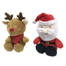 XG4407 14cm Xmas Plush Cuddlies Asst