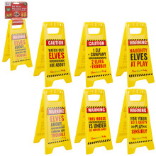 XG5303 Elf A Frame Warning Sign Asst