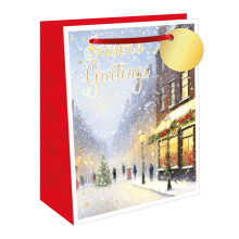 Gift Bag Classic Christmas Extra Large