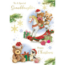 JXC1093 Granddaughter Juvenile 50 Christmas Cards