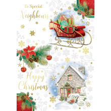 JXC3022 Neighbours Trad C50 Christmas Card XGL50012-17