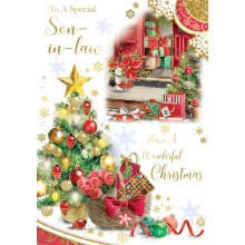 JXC2101 Son-in-Law Trad C50 Christmas Card GL50013-11