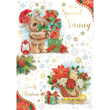 JXC1962 Nanny Cute C50 Christmas Card GL50014-11