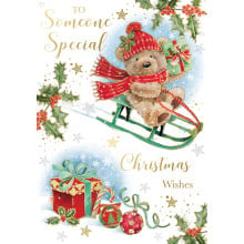 JXC1149 Someone Special Male Cute 50 Christmas Cards