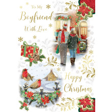 JXC2055 Boyfriend Trad C50 Christmas Card GL50021-1