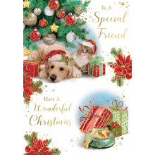 JXC1288 Special Friend Trad 50 Christmas Cards