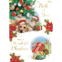 JXC1323 To Both Of You Trad C50 Christmas Cards