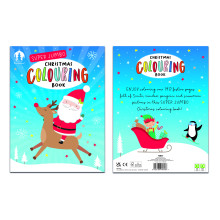 XG5110 Xmas Colouring Book Super Jumbo