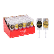 XG4805 Push Pop Foil Confetti Asst