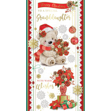 JXC1096 Granddaughter Cute 72 Christmas Cards