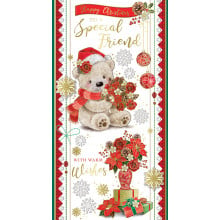 JXC1295 Special Friend Female Cute 72 Christmas Cards