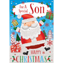 JXC0226 Son Juvenile 50 Christmas Cards