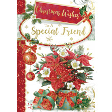 JXC0637 Special Friend Female Trad 50 Christmas Cards