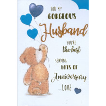 Husband Anniversary Cute 75 Cards L&W Y95G