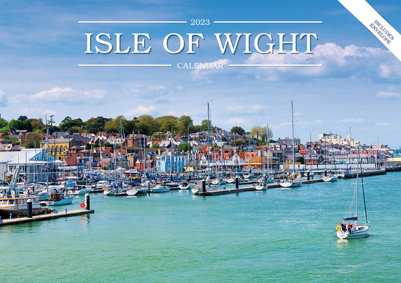 DE01214 A5 Calendar Isle Of Wight 2023 Calendars & Diaries