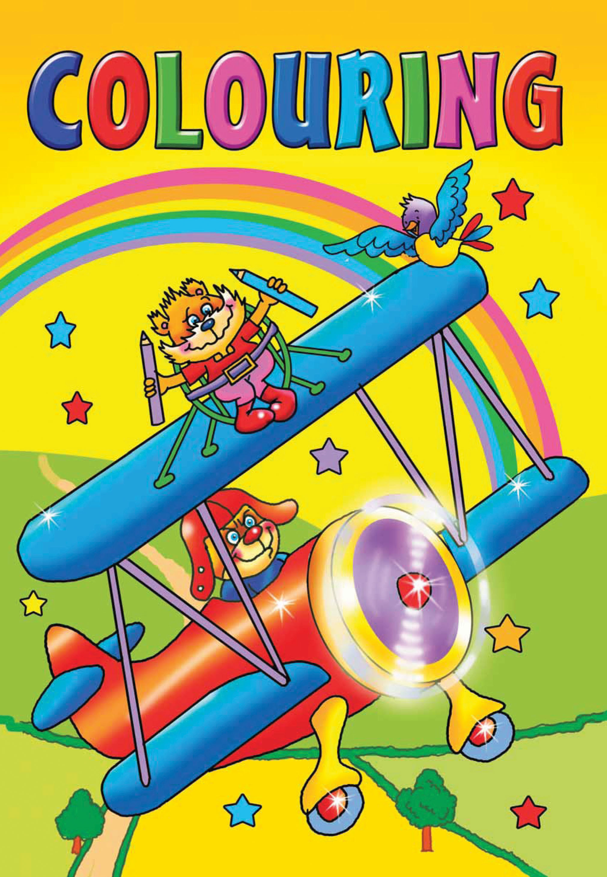 Colouring Books 4 Asst