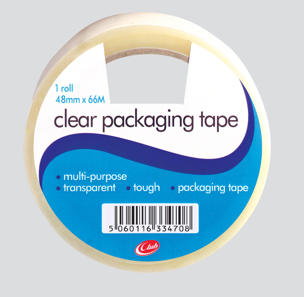 Clear Parcel Tape 48mm x 66m