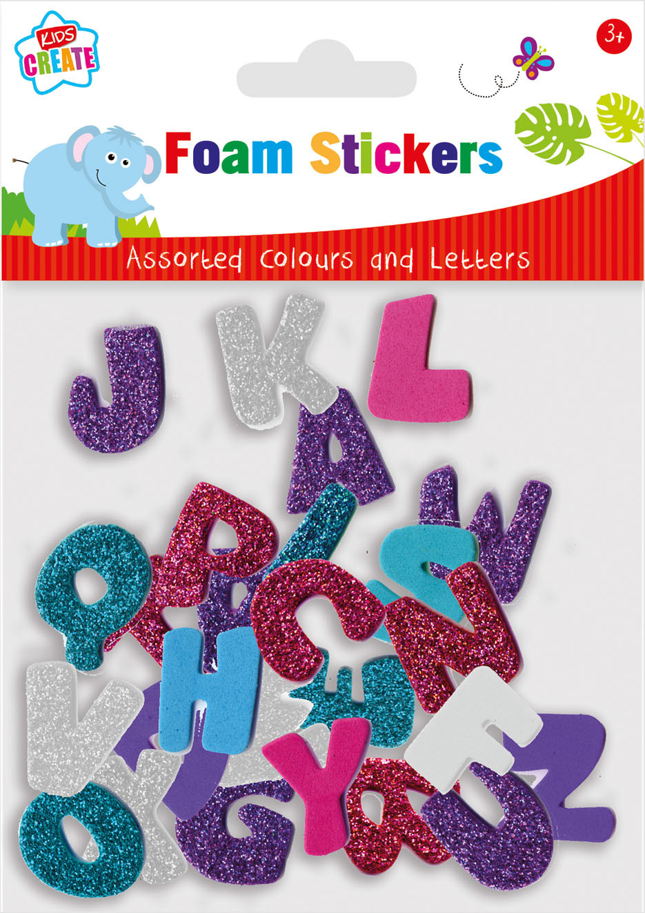 Foam Stickers Letters Assorted Stickers Activity, Arts & Crafts