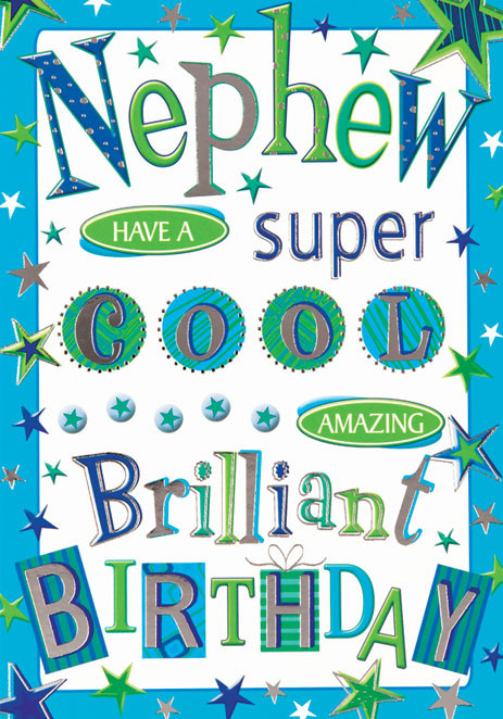 Greetings Cards Nephew - Card Essentials - Everyday Cards